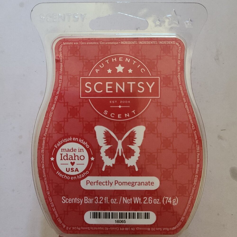 Perfectly Pomegranate Scentsy Bar - New